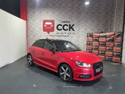 Usado Audi A1 Sportback Design 116 CV (85 kW) 2017 Rojo Utilitario