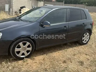 Usado VW Golf VI Highline 105 CV (77 kW) 2008 Azul Utilitario