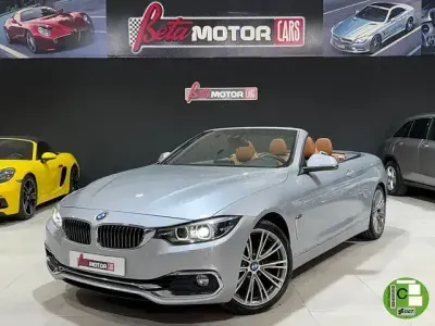 Usado BMW 420 Cabriolet Executive 184 CV (135 kW) 2020 Gris Descapotable