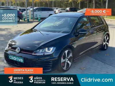 Usado VW Golf VII GTI 230 CV (169 kW) 2014 Negro Utilitario