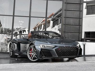 Usado Audi R8 Spyder 570 CV (419 kW) 2019 Gris / plata Descapotable