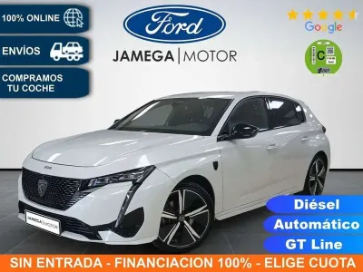 Usado Peugeot 308 GT 131 CV (96 kW) 2022 Blanco Utilitario