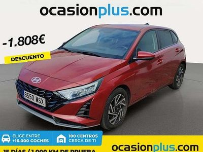 Rojo Usado 2024 Hyundai i20 Utilitario | 17.682 € (Precio justo)