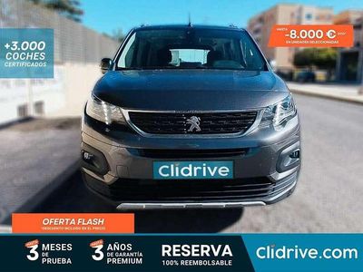 Usado Peugeot Rifter Allure 131 CV (96 kW) 2020 Gris Monovolumen