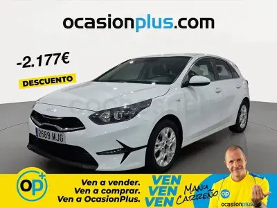 Usado Kia Ceed 136 CV (100 kW) 2023 Blanco Utilitario