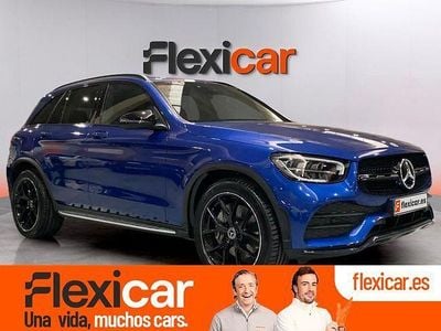 Usado Mercedes GLC220 194 CV (142 kW) 2021 Azul