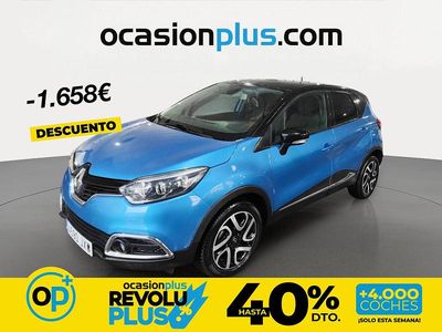 Usado Renault Captur Zen 120 CV (88 kW) 2017 Azul SUV