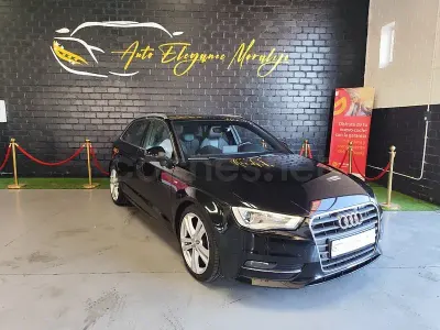 Usado Audi A3 S-Line 150 CV (110 kW) 2016 Negro Berlina