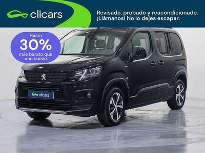 Usado Peugeot Rifter GT-line 99 CV (72 kW) 2020 Negro Monovolumen