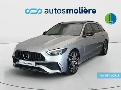 Usado Mercedes C300 AMG 408 CV (300 kW) 2023 Gris Familiar
