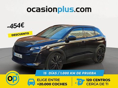 Usado Peugeot 3008 GT 130 CV (95 kW) 2023 Negro SUV