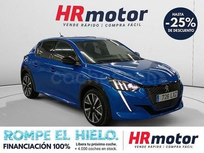 Usado Peugeot 208 GT 101 CV (74 kW) 2022 Azul Utilitario