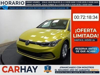 Usado VW Golf VIII Life 150 CV (110 kW) 2020 Verde Berlina