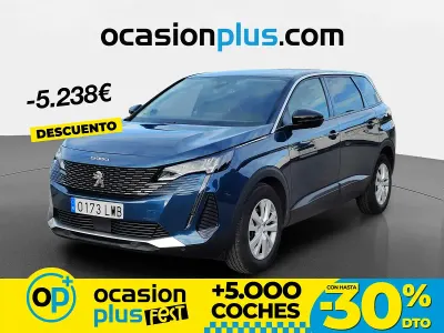 Usado Peugeot 5008 Active 130 HP (95 kW) 2022 Azul SUV