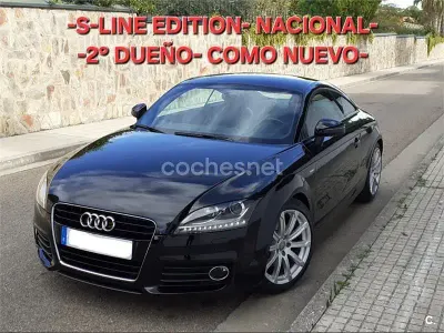Usado Audi TT S-Line 160 CV (117 kW) 2012 Negro Coupe