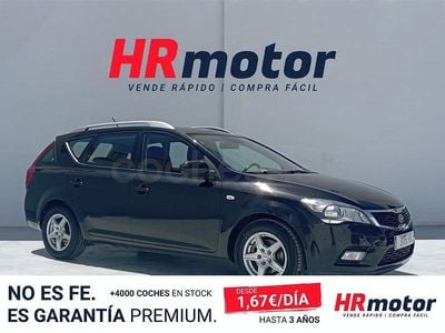 Usado Kia Ceed Active 128 CV (94 kW) 2011 Negro Utilitario