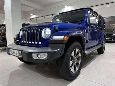 Usado Jeep Wrangler Sahara 270 CV (198 kW) 2020 Azul SUV