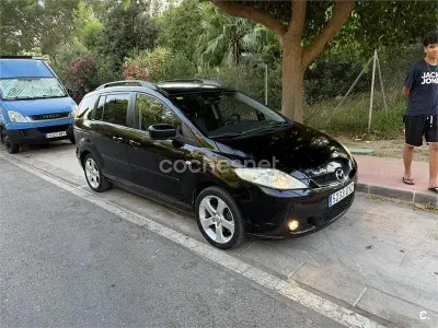 Usado Mazda 5 Active 143 CV (105 kW) 2006 Negro Monovolumen