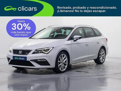 Usado Seat Leon FR 150 CV (110 kW) 2017 Blanco Familiar
