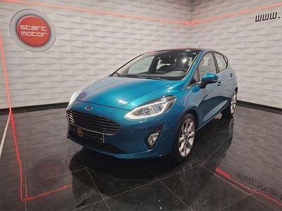 Azulazul verdoso Usado 2017 Ford Fiesta Titanium Berlina | 12.900 € (Caro)