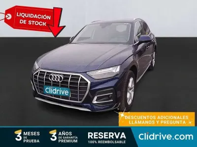 Begagnad Audi Q5 Advanced 265 HK (194 kW) 2021 Blå SUV