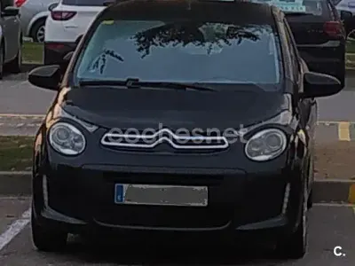 Usado Citroën C1 Feel 82 CV (60 kW) 2016 Negro Utilitario