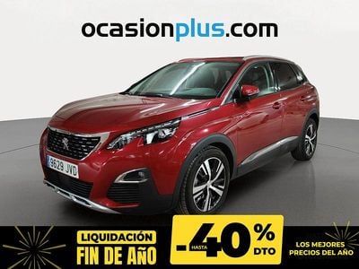 Usado Peugeot 3008 Allure 150 CV (110 kW) 2016 Rojo SUV