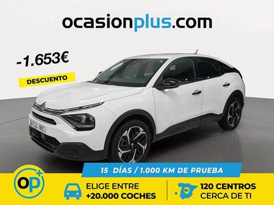 Blanco Usado 2024 Citroën C4 PureTech Berlina | 14.450 € (Precio justo)