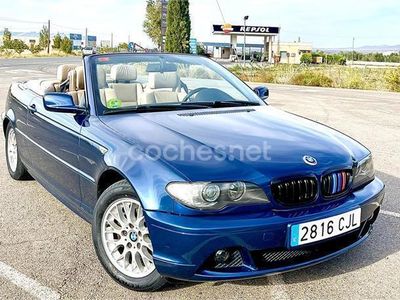 Azul Usado 2003 BMW 318 Cabriolet Descapotable | 9999 €