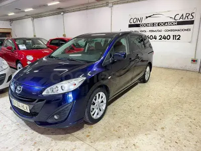 Usado Mazda 5 Luxury 115 CV (84 kW) 2012 Azul Monovolumen