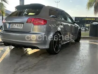 Usado Audi A3 S-Line 140 CV (102 kW) 2007 Gris / plata Utilitario