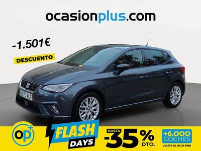 Usado Seat Ibiza FR 110 CV (80 kW) 2023 Gris Berlina
