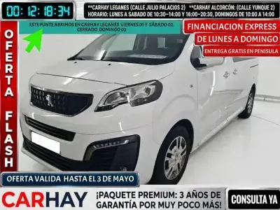 Begagnad Peugeot Traveller Business-Line 120 HK (88 kW) 2020 Vit Minibuss