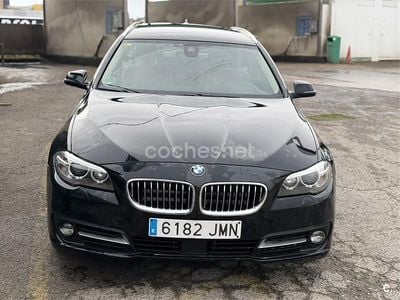 Negro Usado 2016 BMW 520 Familiar | 16.000 € (Precio justo)