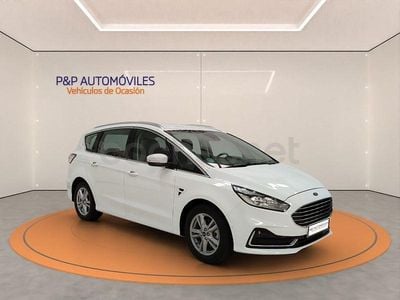 Blanco Usado 2022 Ford S-MAX Titanium Monovolumen | 25.375 € (Precio justo)