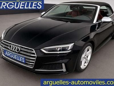 Usado Audi S5 Cabriolet Ambiente 354 CV (260 kW) 2018 Negro Descapotable