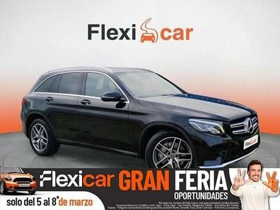 Usado Mercedes GLC220 170 CV (125 kW) 2019 Negro SUV