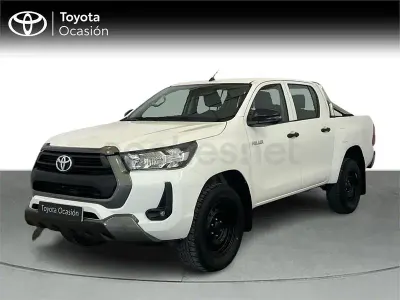 Usado Toyota HiLux 150 CV (110 kW) 2024 Blanco Pickup/Camioneta