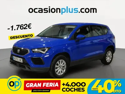 Usado Seat Ateca Reference 110 CV (80 kW) 2021 Azul SUV