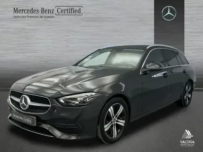 Usado Mercedes C220 Avantgarde 200 CV (147 kW) 2021 Gris grafito Familiar