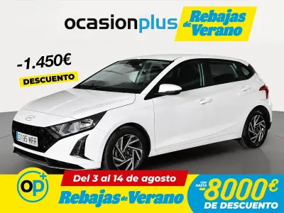 Usado Hyundai i20 100 CV (73 kW) 2024 Blanco Utilitario