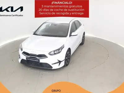 Begagnad Kia Ceed 100 HK (73 kW) 2025 Vit Halvkombi