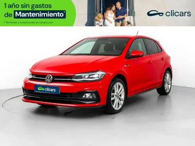 Usado VW Polo R-line 110 CV (80 kW) 2021 Rojo Utilitario
