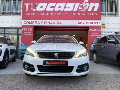 Usado Peugeot 308 SW Active 130 CV (95 kW) 2021 Blanco Familiar