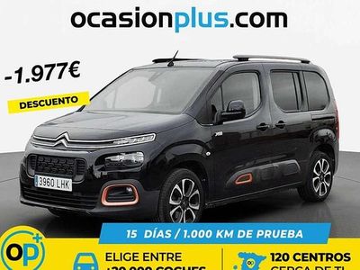 Negro Usado 2020 Citroën Berlingo Shine Monovolumen | 19.773 € (Buen precio)