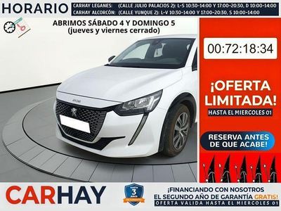 Usado Peugeot e-208 Active 100 kW (136 CV) 2022 Blanco Utilitario