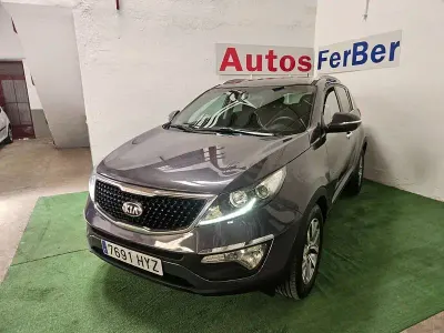 Usado Kia Sportage 115 CV (84 kW) 2014 Gris / plata SUV