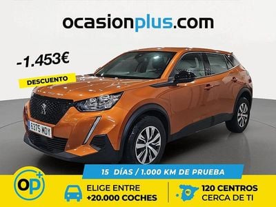 Usado Peugeot 2008 Active 100 CV (73 kW) 2023 Naranja SUV