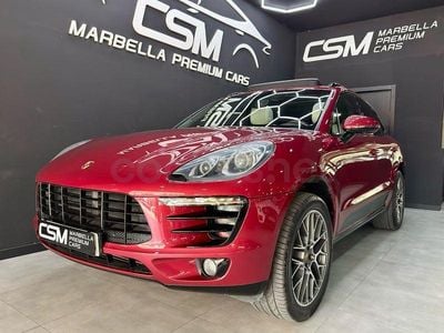Usado Porsche Macan S 258 CV (189 kW) 2015 Rojo SUV