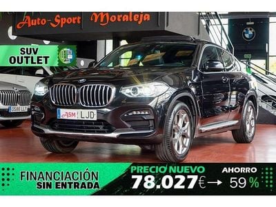 Negro Usado 2020 BMW X4 Sport Line SUV | 28.900 € (Buen precio)